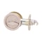 Kwikset Satin Nickel Metal Indoor Round Bed/Bath Pocket Door Lock 93350-024 - alternate 1
